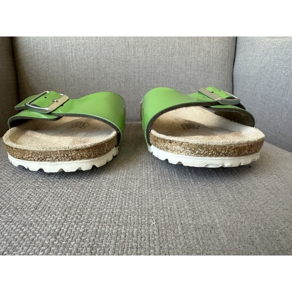 Birkenstock‎ Madrid Buckle Strap Sandal EU 37 US6/6.5 High Shine Patent Leather - Picture 3 of 8